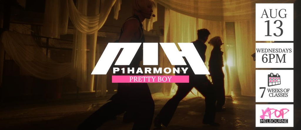 Pretty Boy by P1Harmony KPop Classes (Wednesdays 6pm) Term 23 2025 - 7 Weeks Enrolment