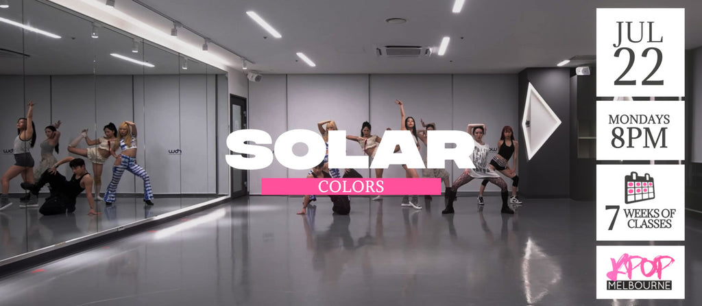 Colors by Solar KPop Classes (Mondays 8pm) Term 19 2024 - 7 Weeks Enrolment