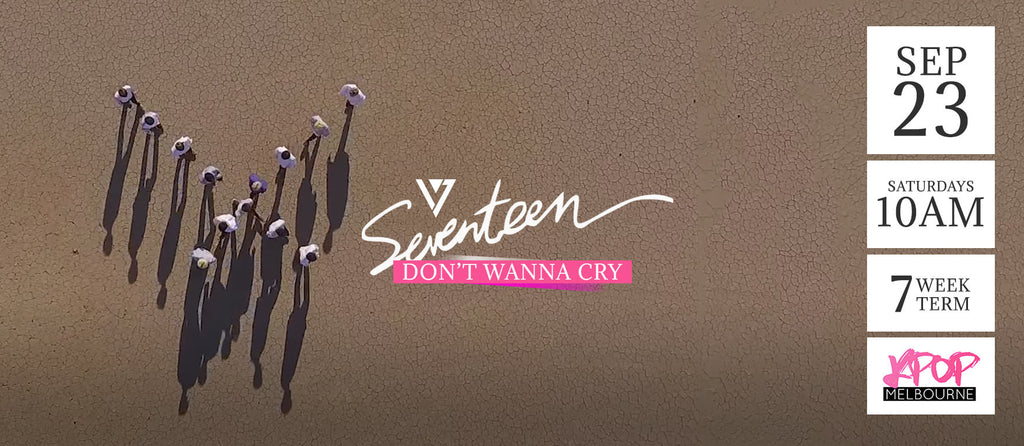 Dont Wanna Cry by Seventeen - Term 6 2017 - 7 Week Term Enrollment
